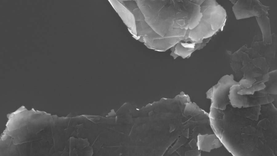 graphene flake analyzis